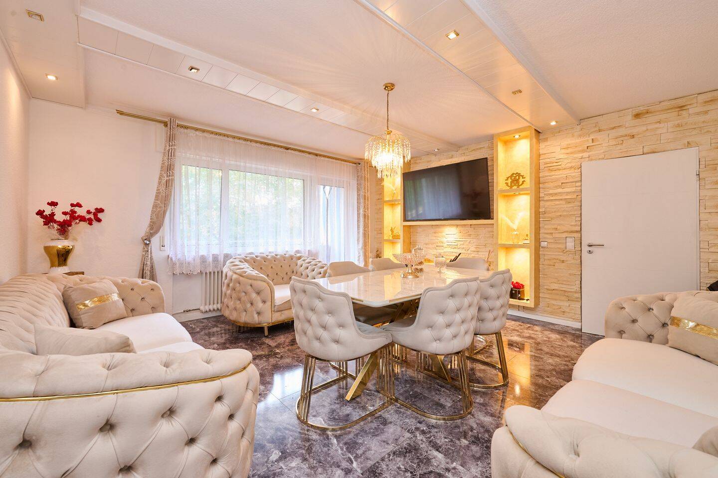 Provisionsfrei: vermietete 4-Zimmer-Wohnung mit neuem Bad, Balkon und Garage, 63179 Obertshausen