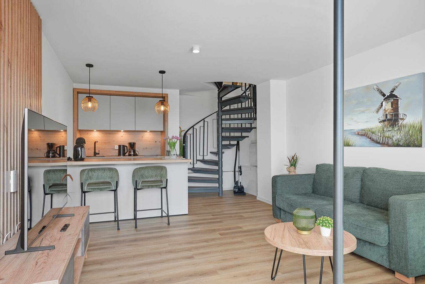Wohnen auf Zeit: Moderne Maisonette-Wohnung in Carolinensiel – Komfortabel & vollständig ausgestattet, 26409 Wittmund