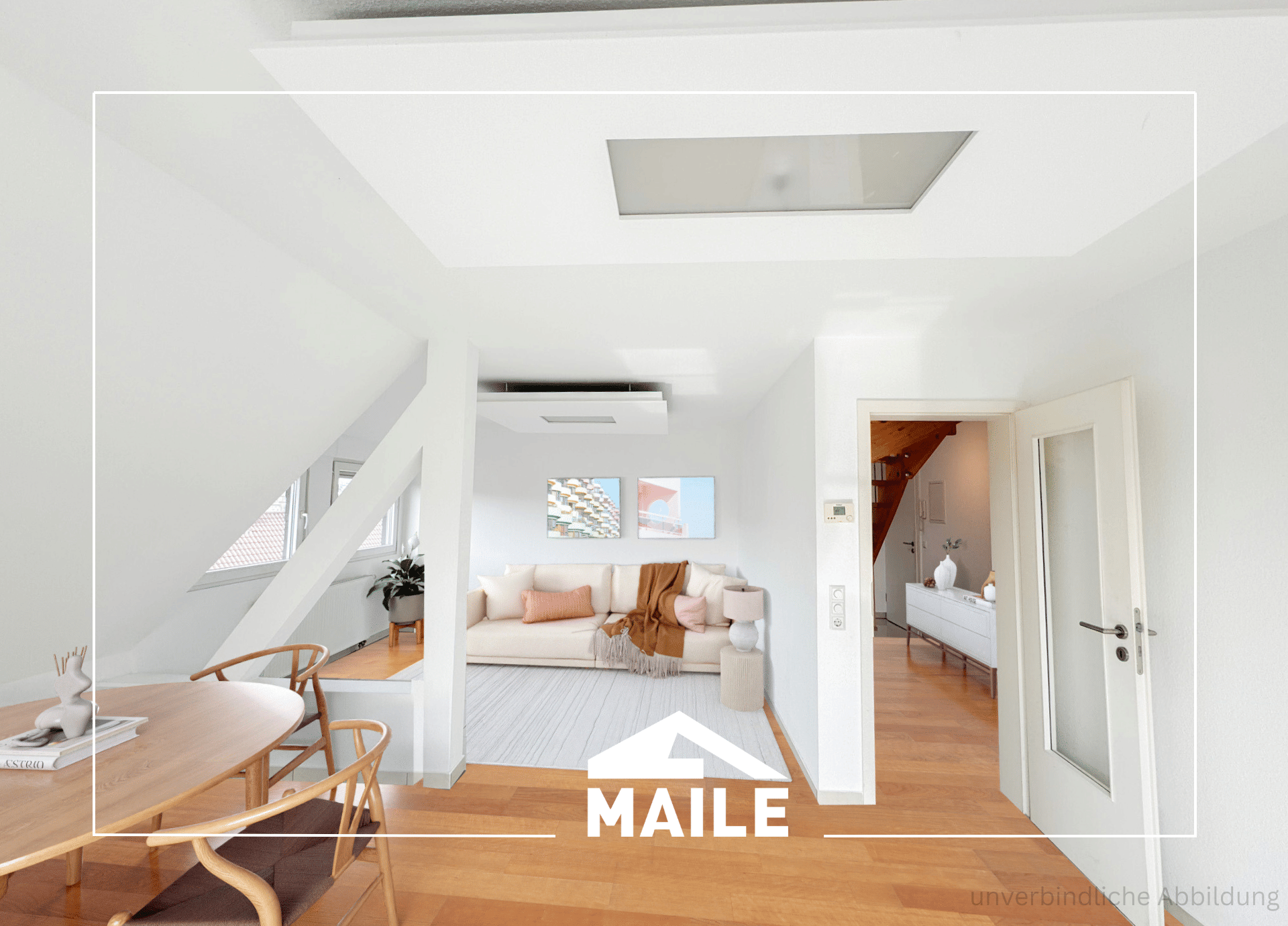 Helle und großzügige 3,5-Zimmer Maisonettewohnung mit Balkon!, 70327 Stuttgart