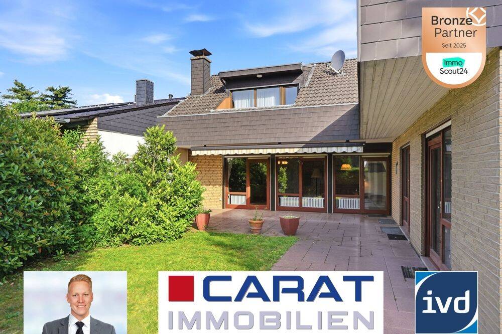 Aufgestockter Bungalow mit viel Platz zum Wohnen und Arbeiten in ruhiger Lage, 50127 Bergheim