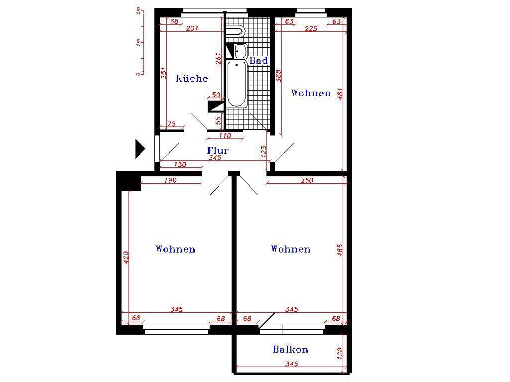 Wohnung mit Aufzug, 6502 Thale