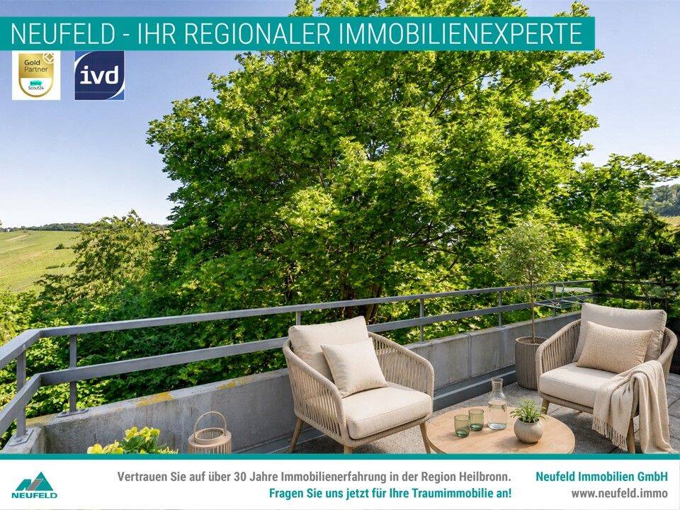 Wohnung mit Charme in HN-Ost zu verkaufen !, 74076 Heilbronn (Heilbronn Neckarbogen)