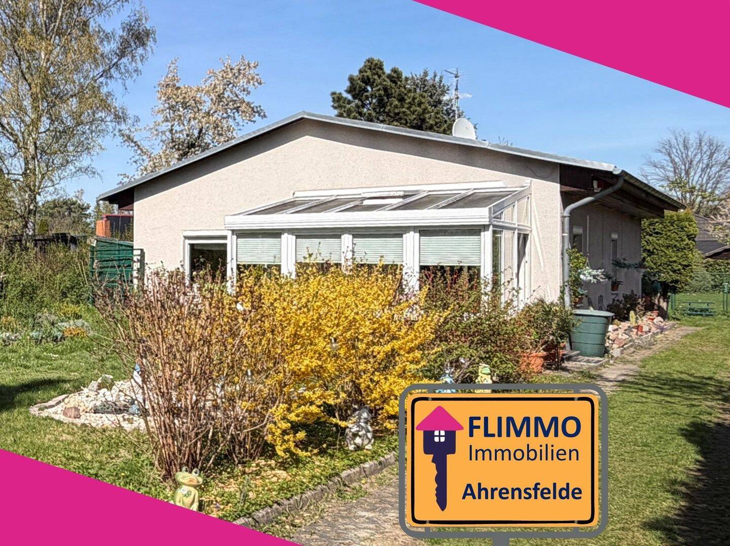 Empfehlung: bezahlbares Wohnglück Einfamilienhaus ohne Treppensteigen, 16356 Ahrensfelde