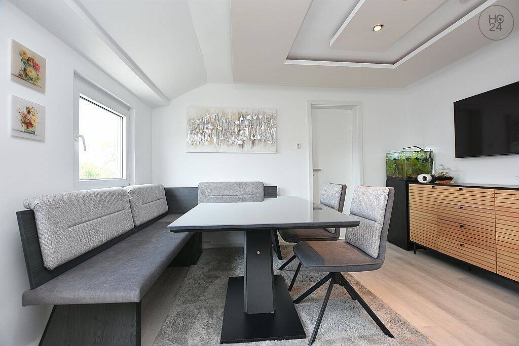 Modern möblierte Wohnung mit Klimaanlage und Terrassenmitnutzung in Heilbronn