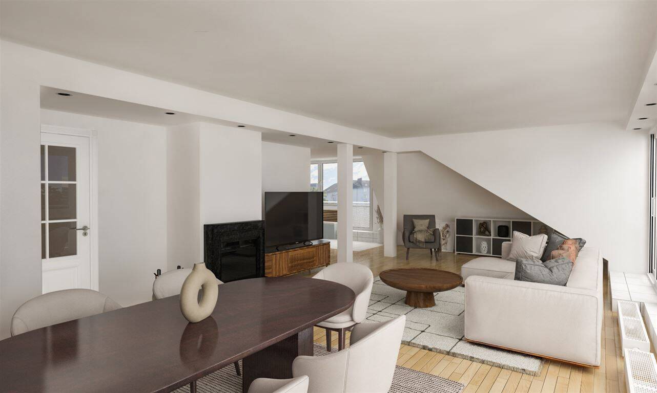Exklusives Penthouse über Golzheim – modernisiert mit Kamin und hochwertigen Details, 40474 Düsseldorf (Golzheim Lohausen Pempelfort Stockum)