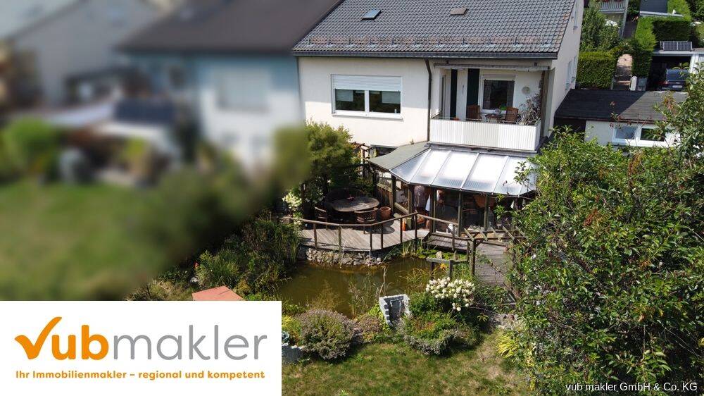 Viel Platz. Viel Garten. Viele Möglichkeiten – Doppelhaushälfte mit Naturpool in Marktredwitz, 95615 Marktredwitz