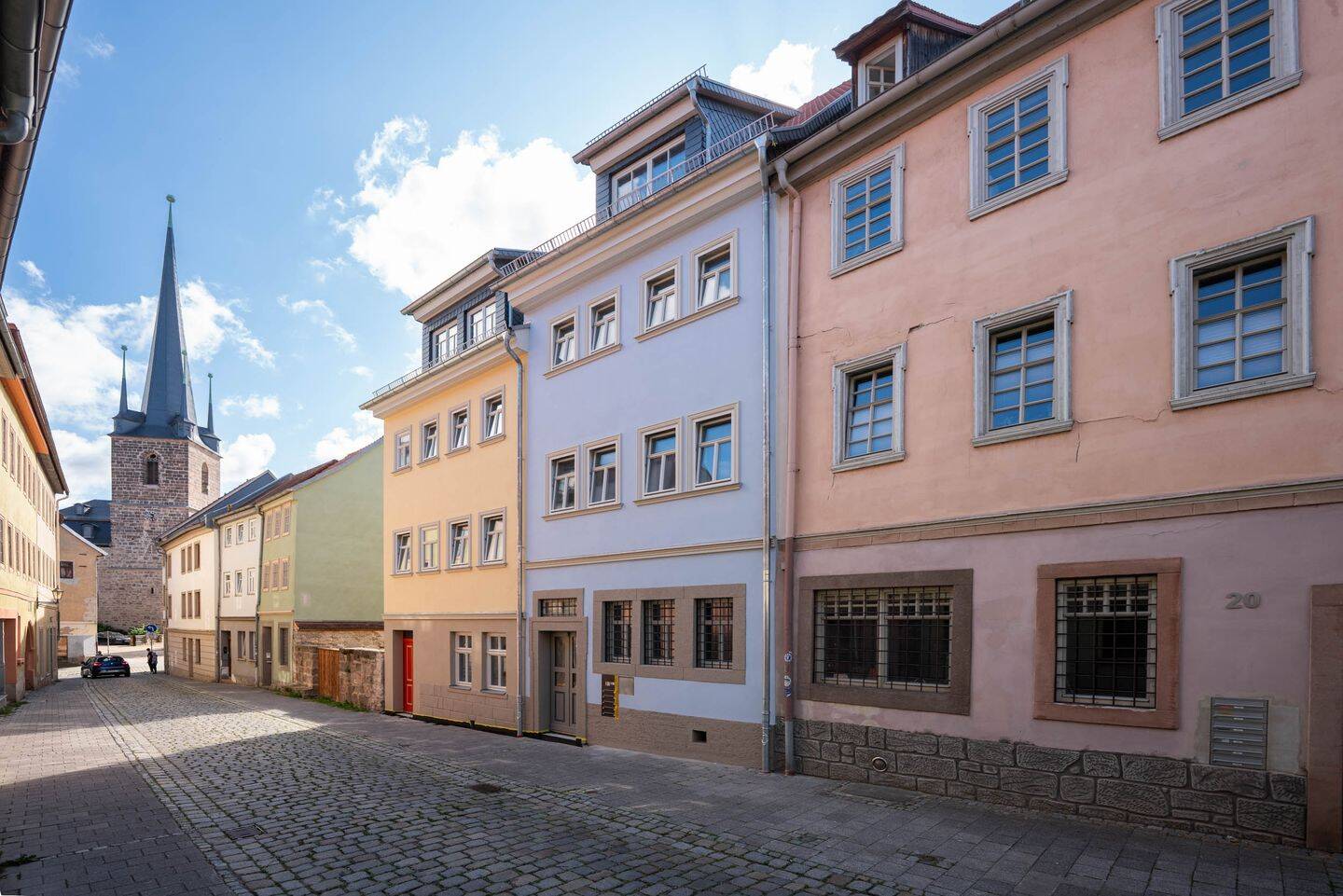 Erstbezug nach Sanierung: praktische 2-Raum-Wohnung im Stadtzentrum (WE06), 7768 Kahla