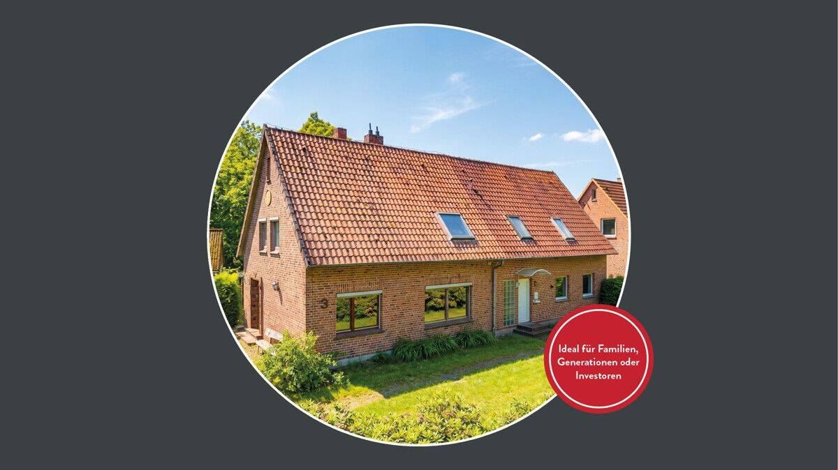 Zweifamilienhaus mit Entwicklungspotenzial auf großzügigem Grundstück, 21388 Soderstorf
