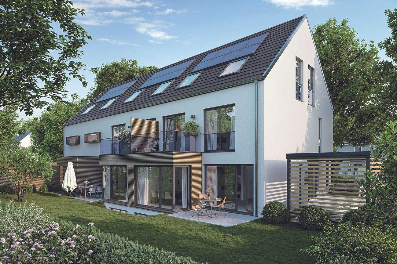 Modernes Reihenendhaus in Bestlage – 7 Zimmer mit Garten in Obermenzing, 81247 München (Allach-Untermenzing Pasing-Obermenzing)