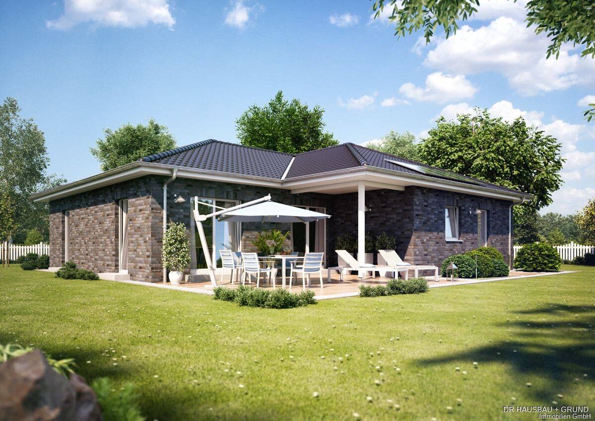 Moderner Winkelbungalow auf ca. 1.050 m² Sonnengrundstück in begehrter Feldrandlage von Elmenhorst, 23869 Elmenhorst