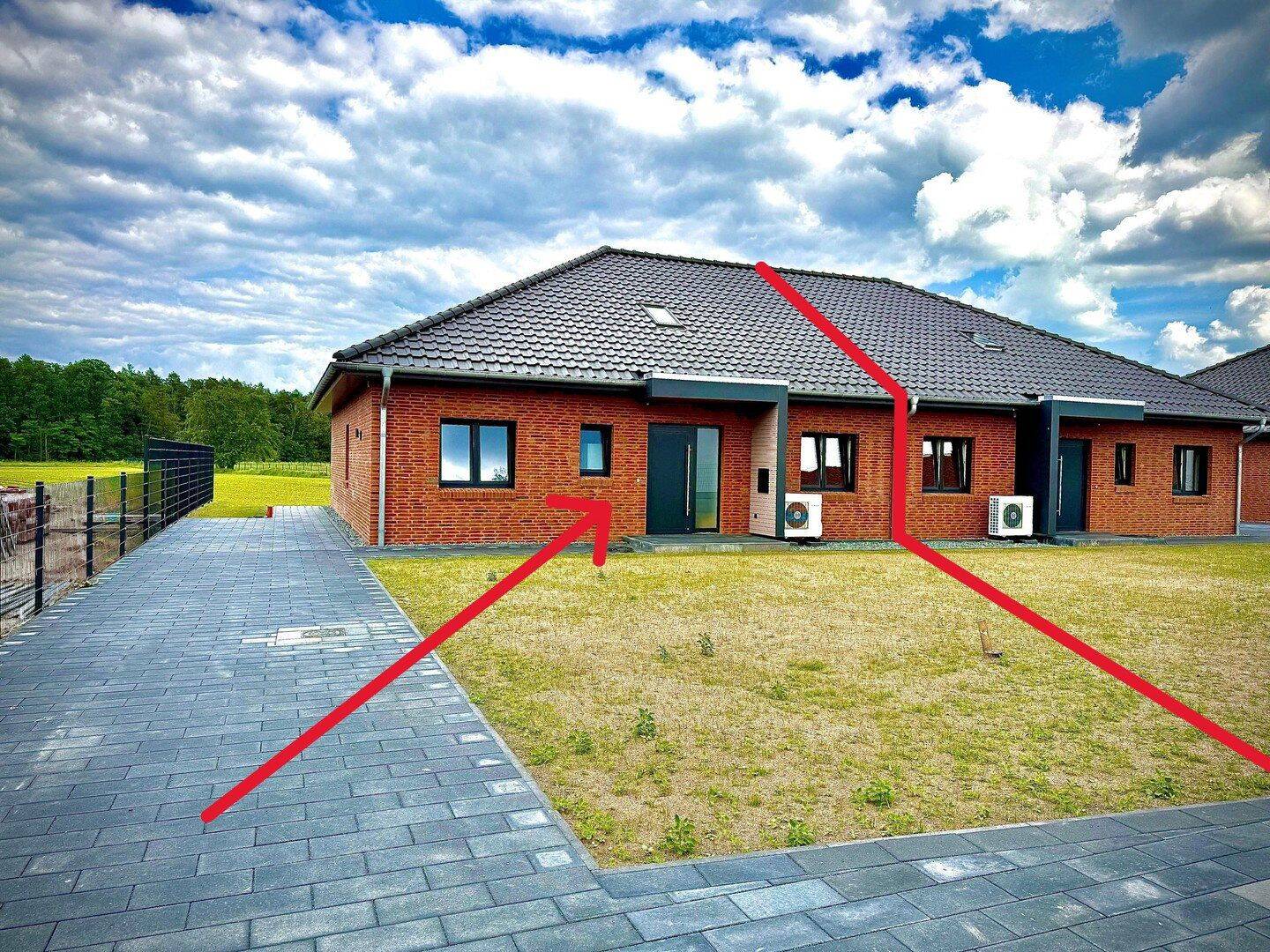 Noch 2 von 4 verfügbar|Neubau-Doppelhaushälfte|120qm Wohnfläche + 80 m² Ausbaureserve|Feldblick, 29323 Wietze