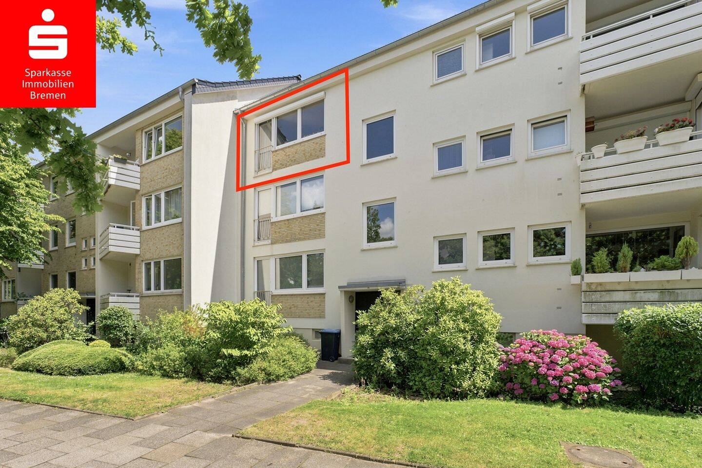 Bremen Schwachhausen: Tolle 2-Zimmer-Eigentumswohnung in gepflegtem Mehrfamilienhaus – frei – Bremen – Bild 1 von 11