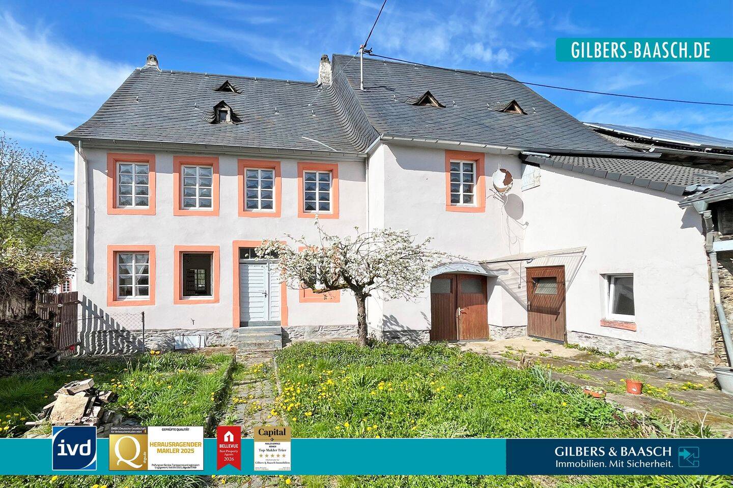 Mülheim (Mosel): Winzeranwesen mit ansprechendem Garten und Scheune, 54486 Mülheim an der Mosel