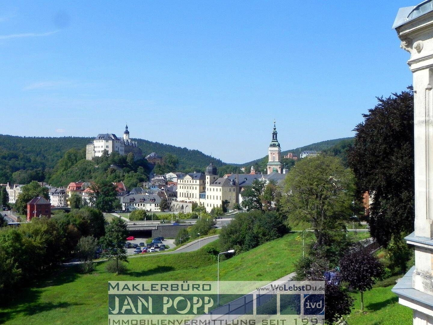 Schöner Blick auf die Altstadt, 7973 Greiz