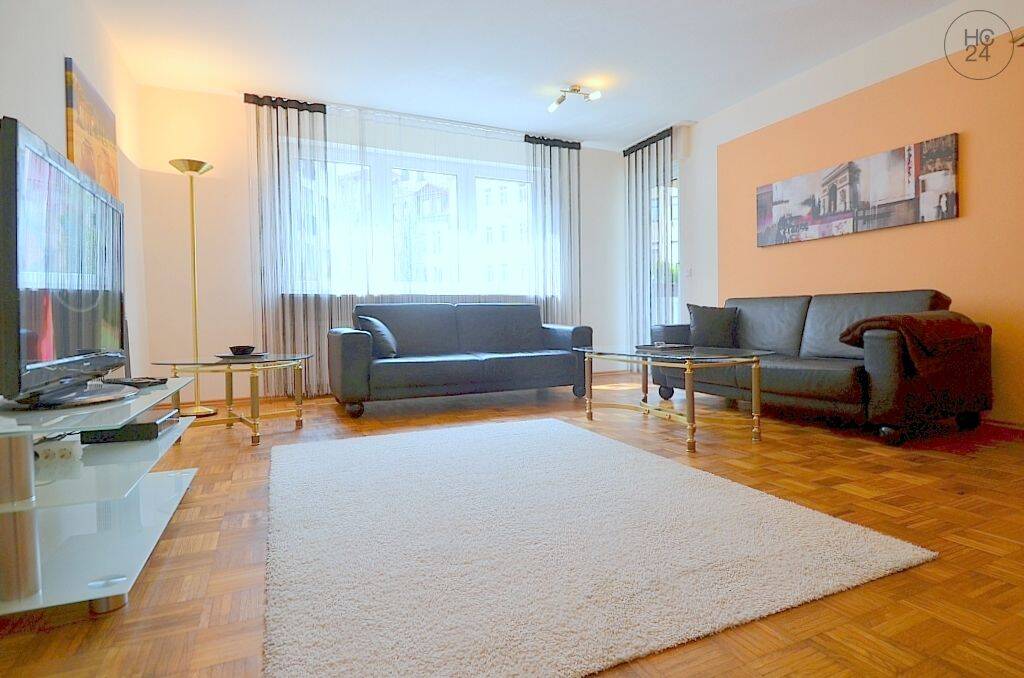 Schön möblierte Wohnung mit Balkon, Terrasse, WLAN und Stellplatz, 90408 Nürnberg (Großreuth h. d. Veste Gärten h. d. Veste Maxfeld Nordbahnhof Sankt Johannis)