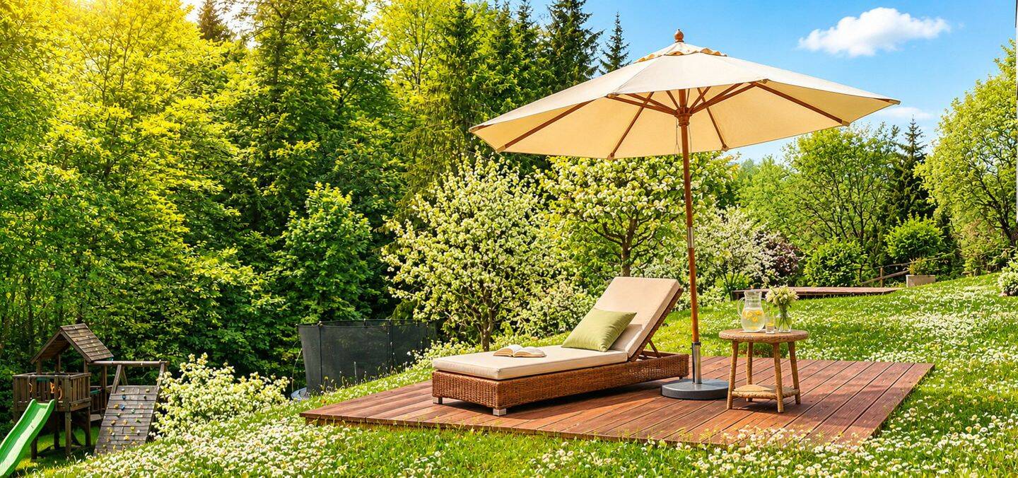 Wohnen wie im Haus – Gartenwohnung mit 103,5 m2 in unverbaubarer Waldrandlage, 70597 Stuttgart (Degerloch Hoffeld Kaltental Möhringen Sonnenberg)