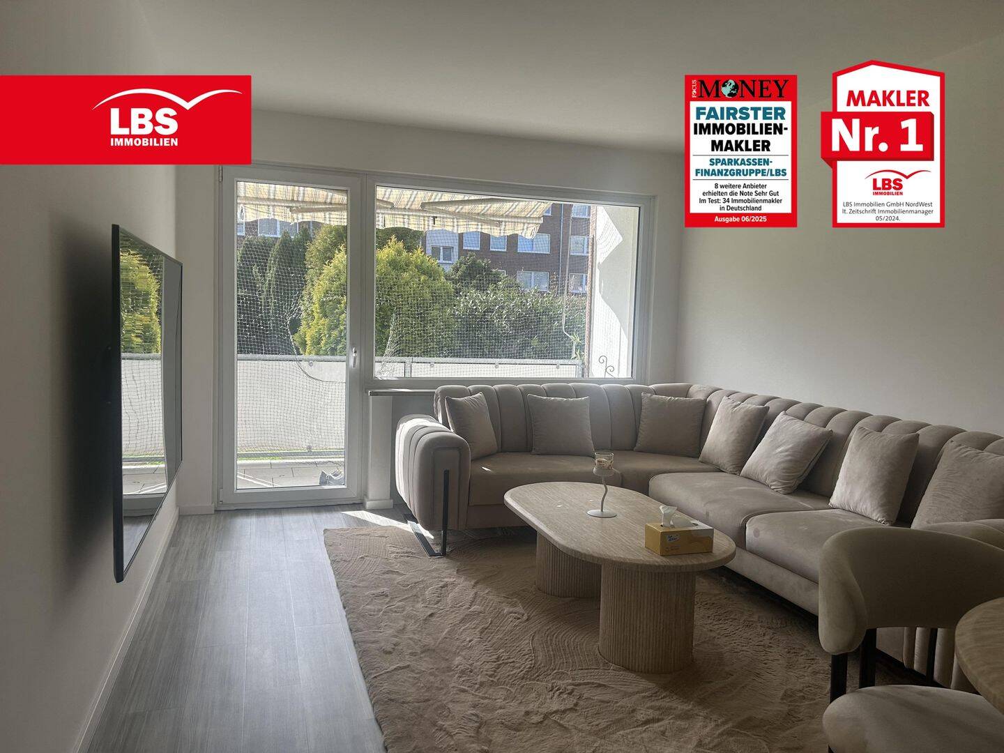 Erdgeschosswohnung 3 Zimmer, Küche, Diele, Bad Balkon , Gartenmitbenutzung, 47803 Krefeld