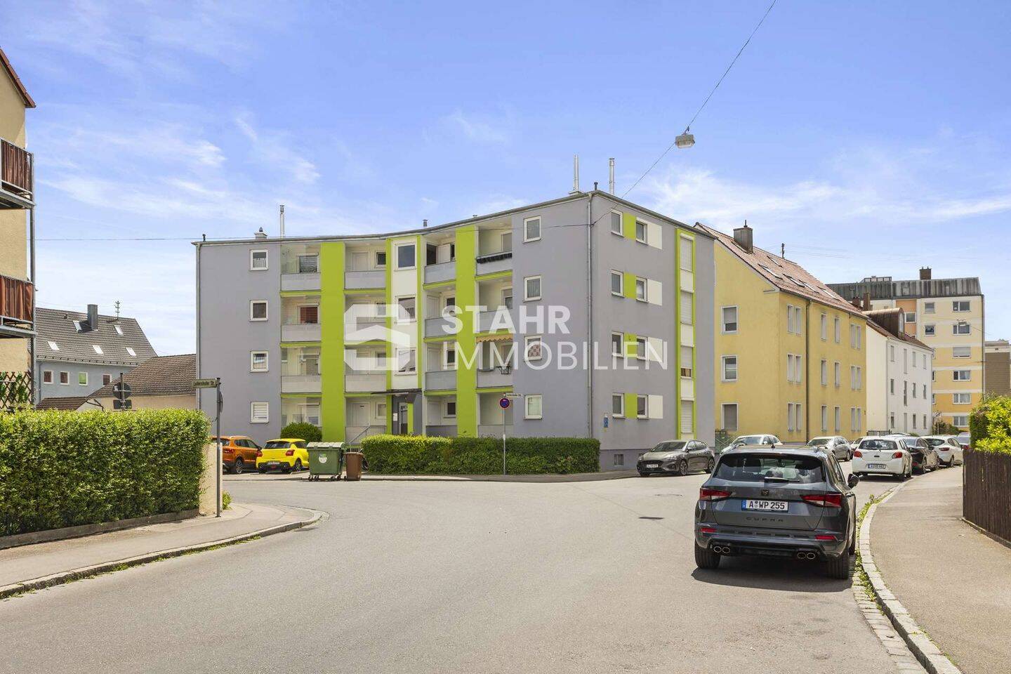 1,5-Zimmer-Wohnung mit Südbalkon & Stellplatz, 86157 Augsburg (Kriegshaber Pfersee)