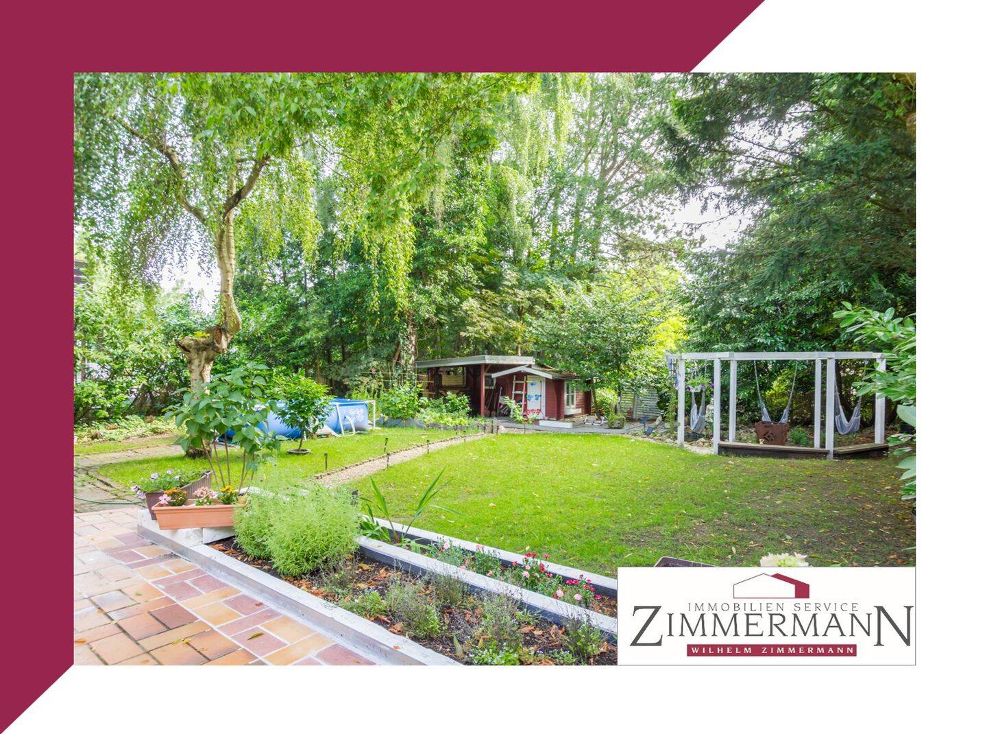 Top-Lage in Wellingsbüttel! Leben im Grünen mit großem Garten, 22391 Hamburg (Wandsbek)
