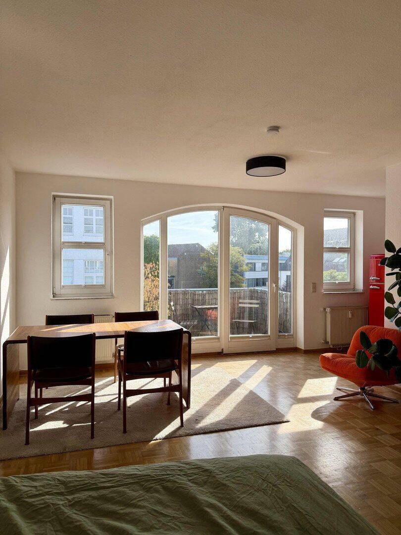 Bezugsfrei in Flingern: 1-Zimmer-Wohnung mit Balkon, Keller und Tiefgarage, 40235 Düsseldorf (Flingern Nord Flingern Süd Grafenberg)