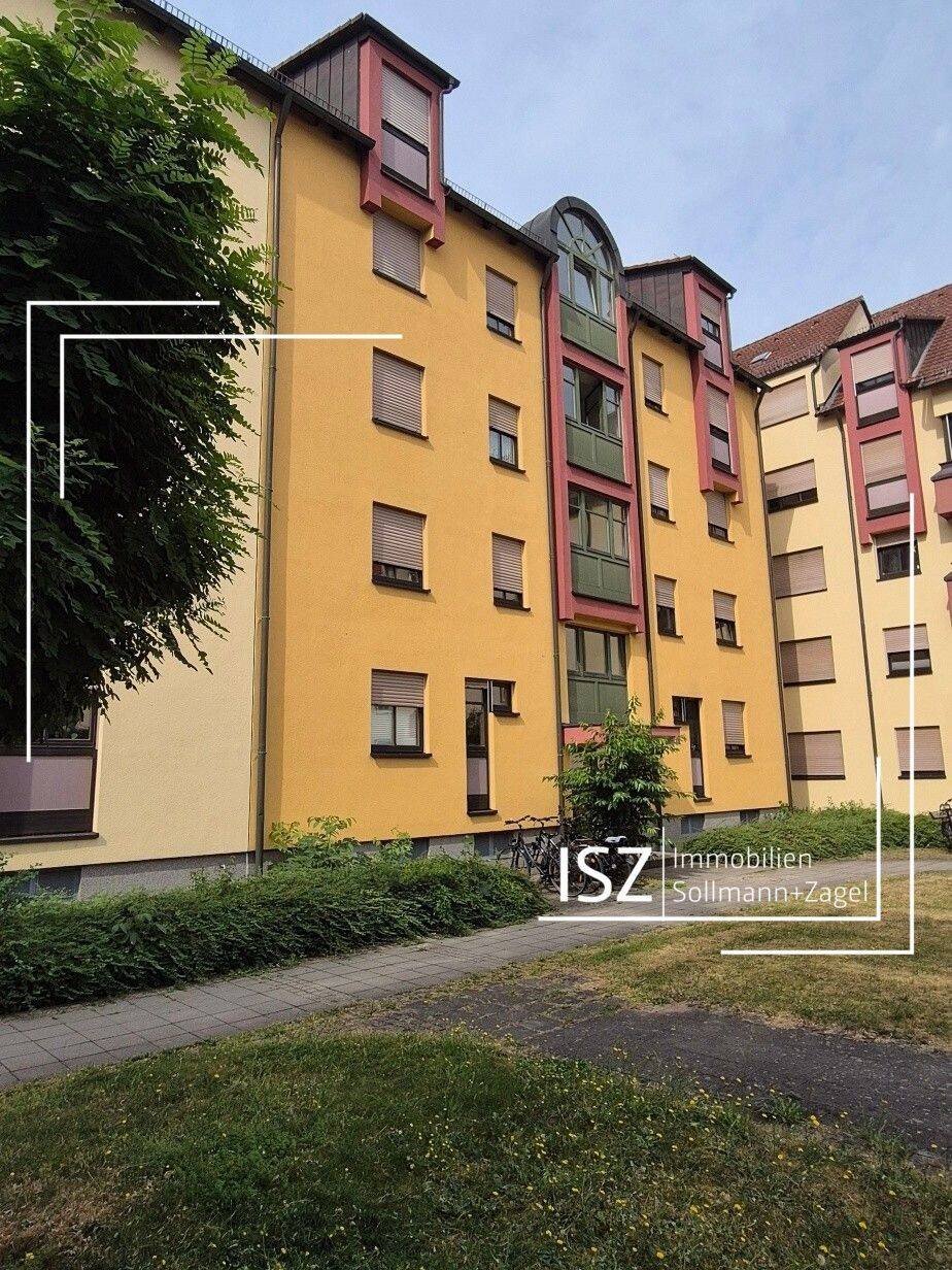 2 Zimmerwohnung in grüner Innenstadtlage, 91052 Erlangen (Anger Erlangen-Ost Erlangen-Süd Innenstadt)