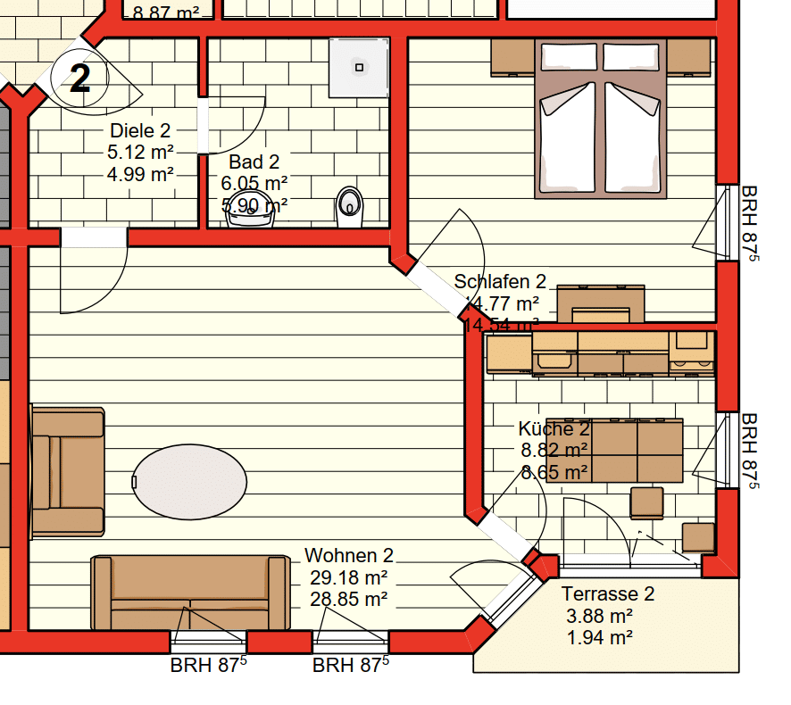 65 qm Wohnung im Gartengeschoss, 59846 Sundern (Sauerland)