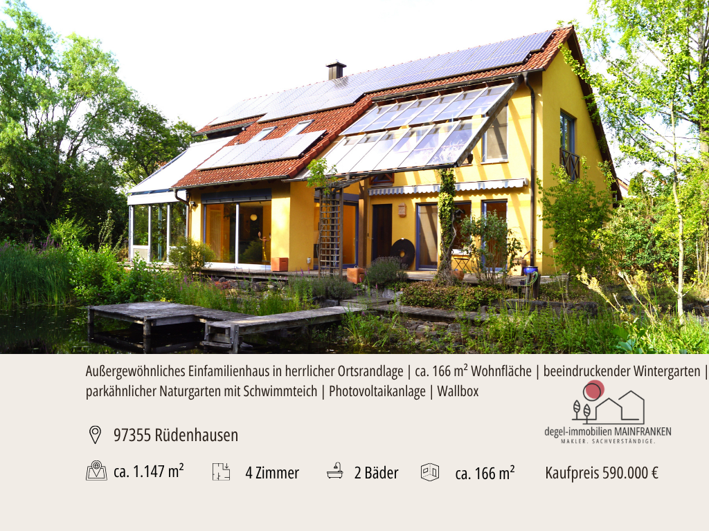 Außergewöhnlich wohnen. Natur erleben. Lebensqualität genießen., 97355 Abtswind