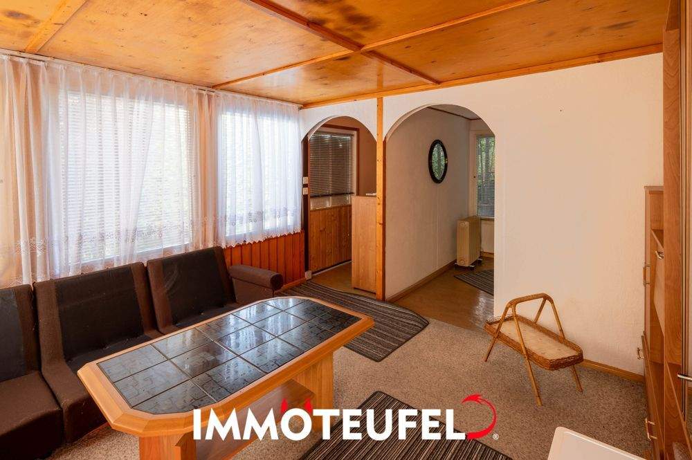 Neuer Preis – Freizeitgrundstück mit Bungalow, Gartenhaus und großzügigen Garten, 9125 Chemnitz (Altchemnitz Bernsdorf Erfenschlag Harthau Reichenhain)