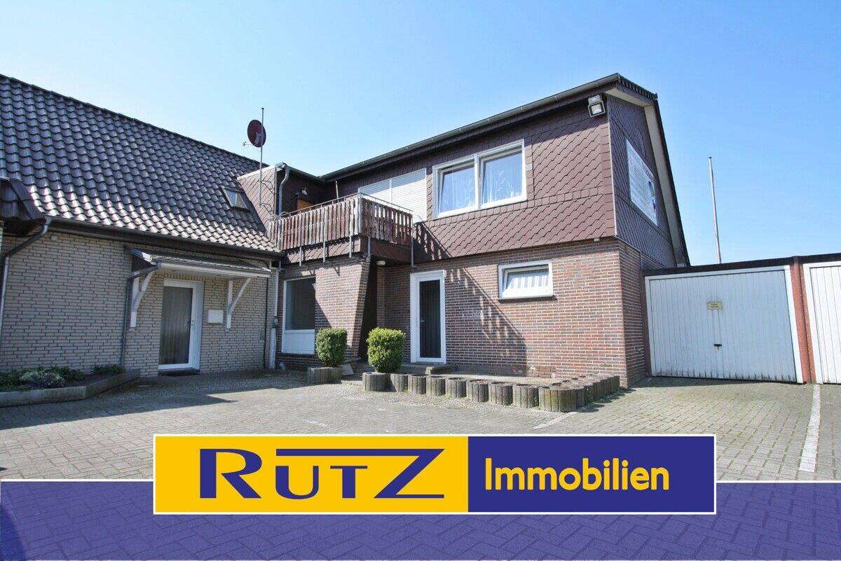 Ganderkesee I Almsloh, renovierte Oberwohnung mit Balkon und Garage, 27777 Ganderkesee