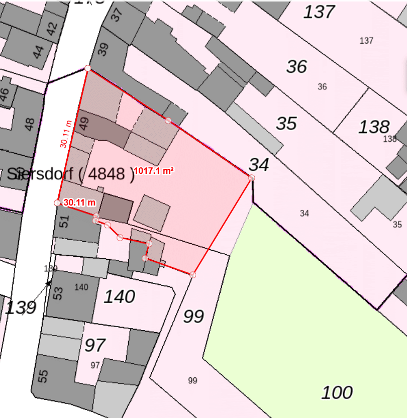 Provisionsfrei* großzügiges 1000 m² Baugrundstück mit 30 m Straßenfront in Aldenhoven Siersdorf mit optimaler Bebauungsmöglichkeit, 52457 Aldenhoven