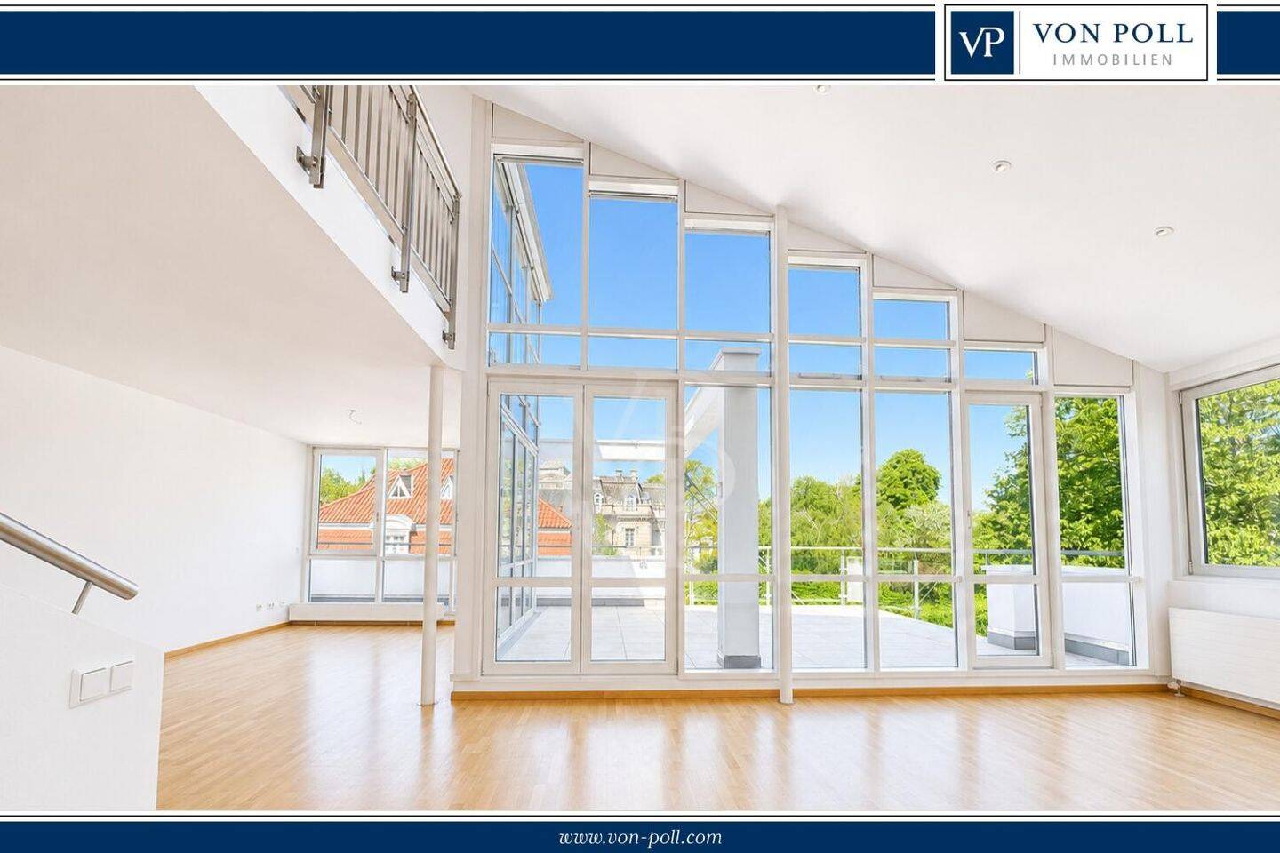 Luxuriöses Penthouse eingebettet in die grüne Kulisse des Luisenparks, 68165 Mannheim (Fahrlach Oststadt Schwetzingerstadt)