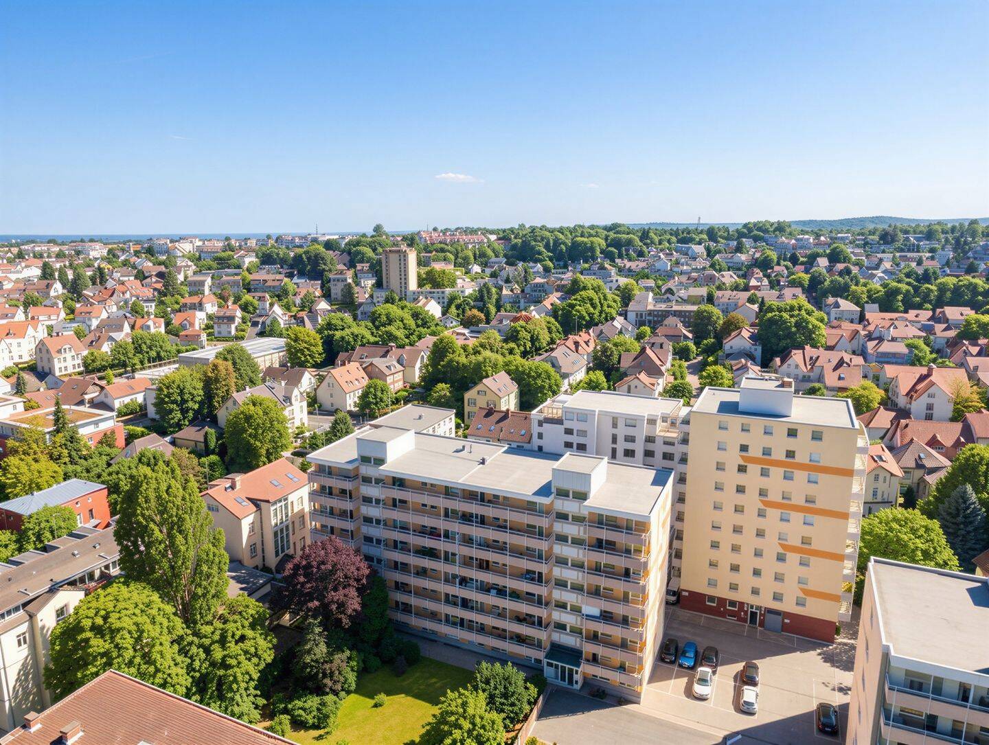 DREIKLANG AUS KURPARK, INNENSTADT & BAHNHOF ERLEBEN!- 3-Zi mit 2 Balkonen in Bad Soden, 65812 Bad Soden am Taunus
