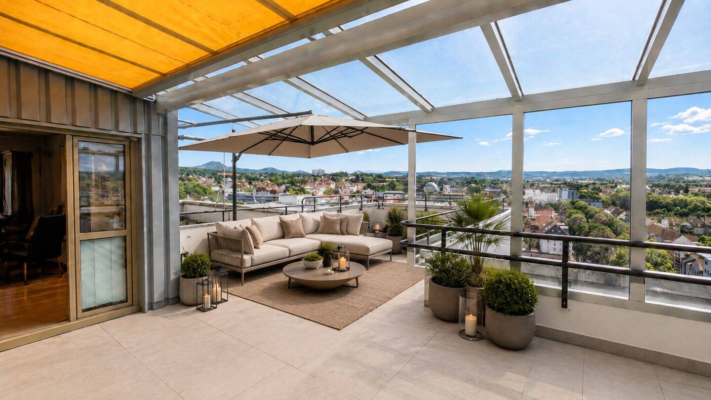 Großzügige Wohnung mit traumhafter Aussicht auf Alb und Kaiserberge!, 73037 Göppingen