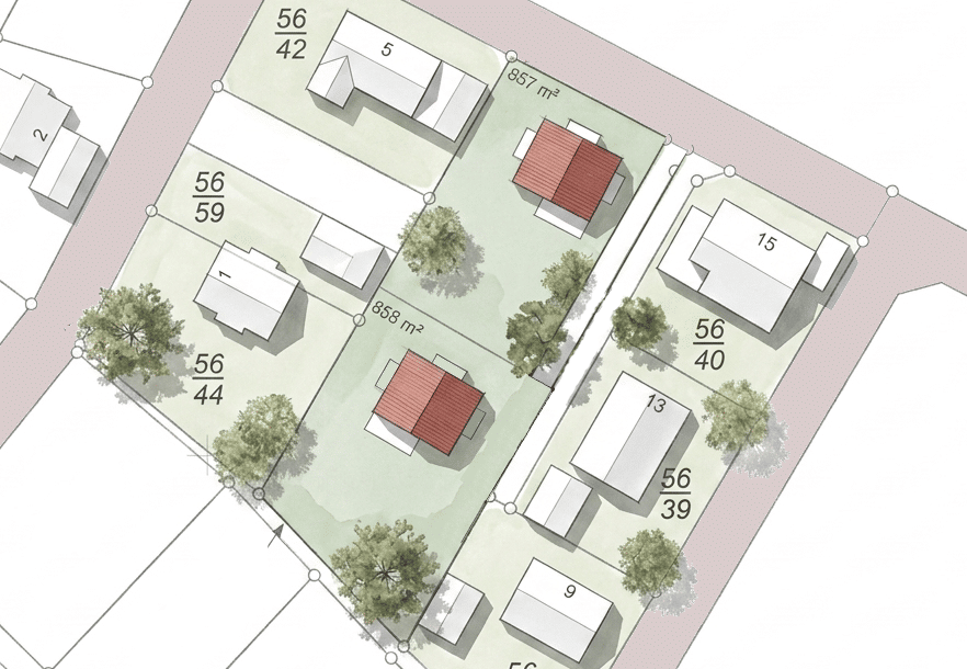 Attraktives Baugrundstück mit sonniger Ausrichtung in begehrter Lage in Barsinghausen-Bantorf!, 30890 Barsinghausen