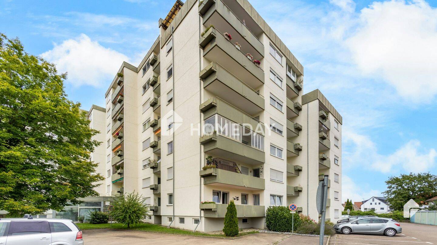 Attraktive 1-Zimmer-Wohnung mit Balkon und EBK in Senden, 89250 Senden