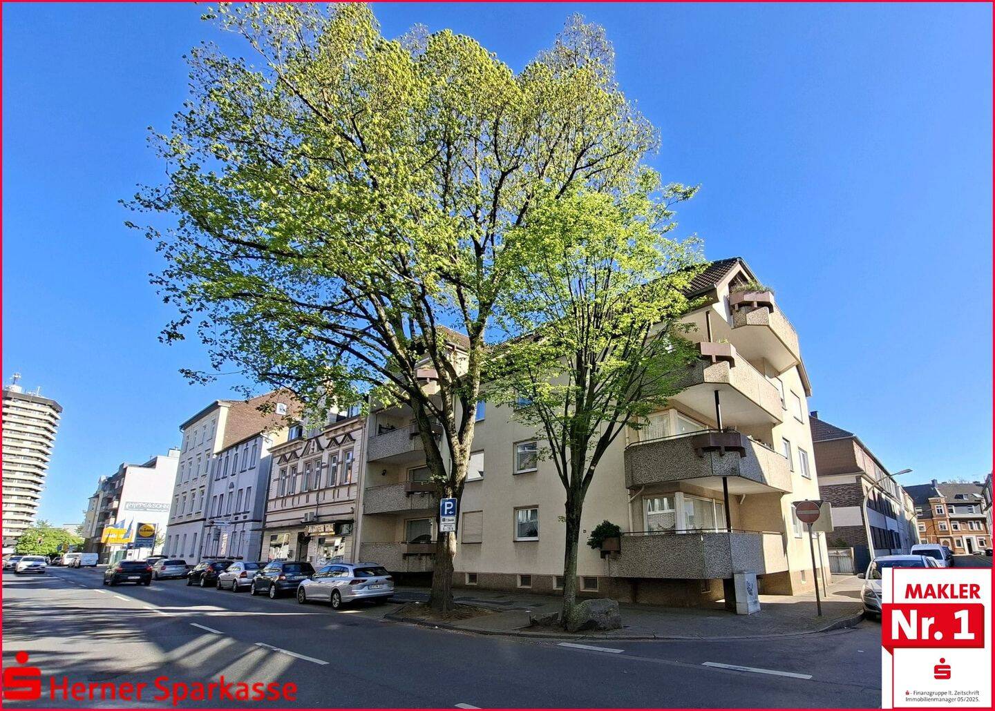 Zentrumsnahe Wohnung – 3,5-Zimmer mit Balkon & Stellplatz, 44623 Herne (Baukau-Ost Herne-Mitte Herne-Süd)