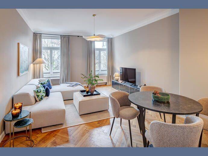 Möbliert: Toplage im Lehel, 80538 München (Altstadt-Lehel Ludwigsvorstadt-Isarvorstadt Schwabing-Freimann)