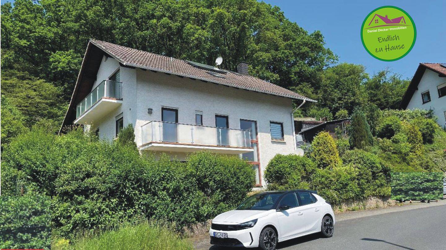 Immobilie mit Garten + 2 Balkone + PV Anlage + Solarthermie, 35683 Dillenburg