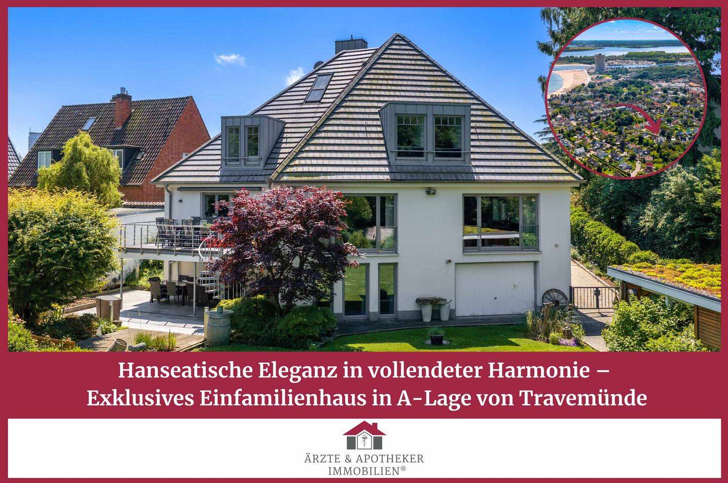Hanseatische Eleganz – Exklusives Einfamilienhaus in A-Lage von Travemünde, 23570 Lübeck (Travemünde)