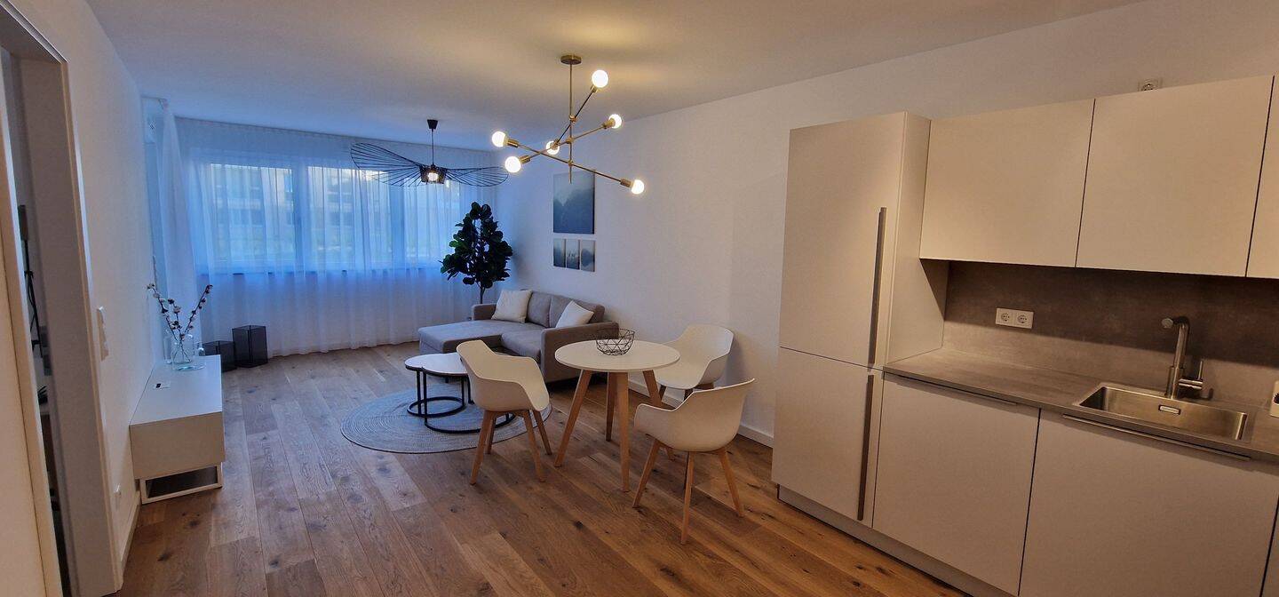 Exklusives Wohnen: 2-Raum-Apartment im Neubau, 4179 Leipzig (Altlindenau Leutzsch Neulindenau Schönau)
