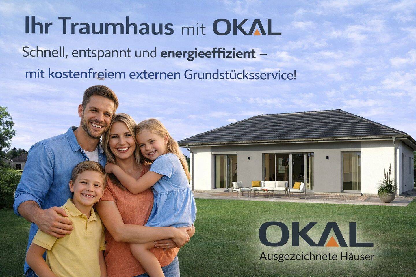 OKAL: Familienglück auf einer Ebene – Ihr Traum-Bungalow, 47929 Grefrath