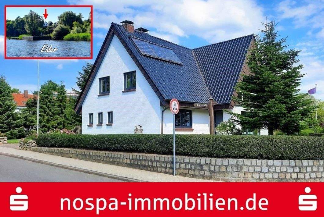 Eiderblick und TOP-Energiewerte inklusive: Teilunterkellertes Wohnhaus, vielfach modernisiert!, 25879 Stapel
