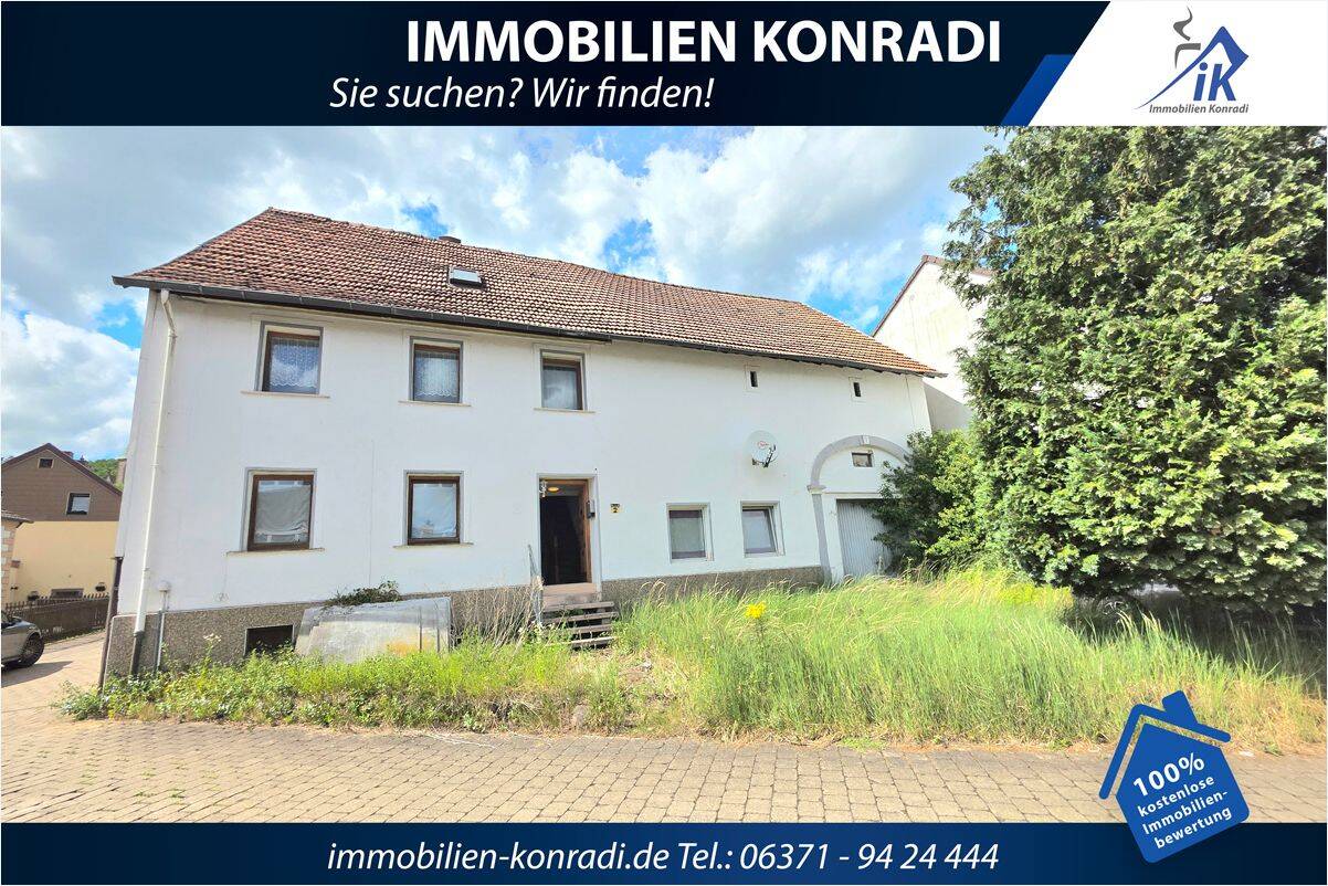 IK | Breitenbach: Renovierungsbedürftiges EFH mit Garten in ruhiger Lage, 66916 Breitenbach