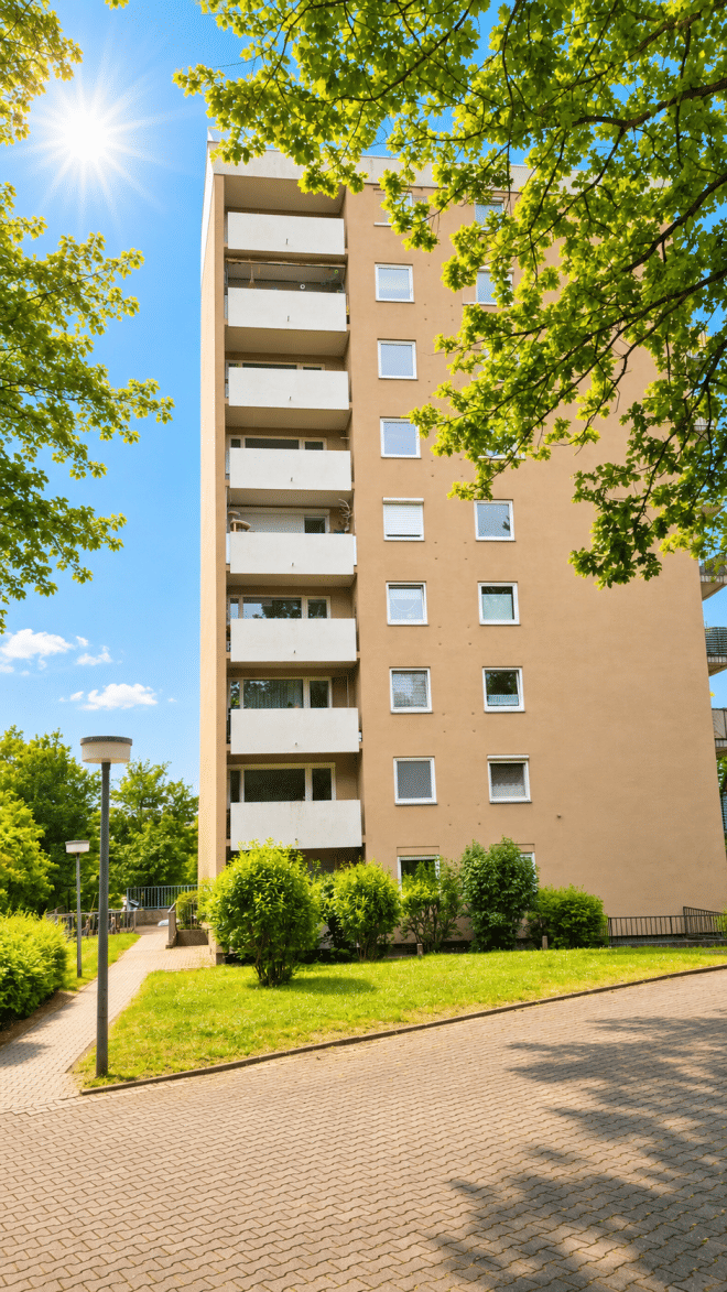Attraktive 2-Zimmer-Wohnung mit Balkon und individuellem Gestaltungsspielraum, 97078 Würzburg (Grombühl Lindleinsmühle Versbach)