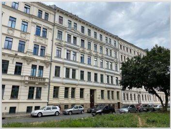 Denkmalgeschützter Altbau – 3-Zimmerwohnung mit Balkon, neuer EBK und Parkett !, 4107 Leipzig (Zentrum Zentrum-Süd)