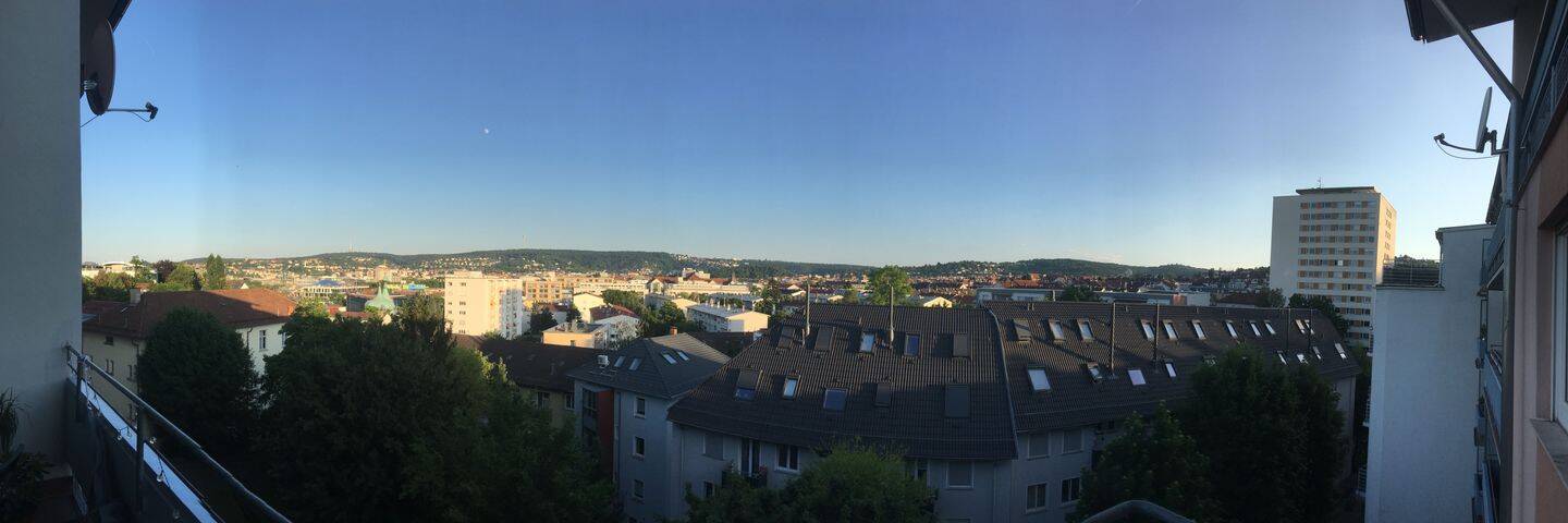 Stilvolle 4-Zimmer-Wohnung mit traumhafter Aussicht in Stuttgart-Nord, 70174 Stuttgart (Mitte Nord West)