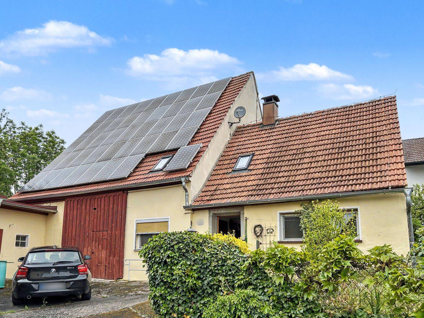 Einfamilienhaus in Gerolfingen inkl. Scheune und Garten direkt am Hesselberg, 91726 Gerolfingen