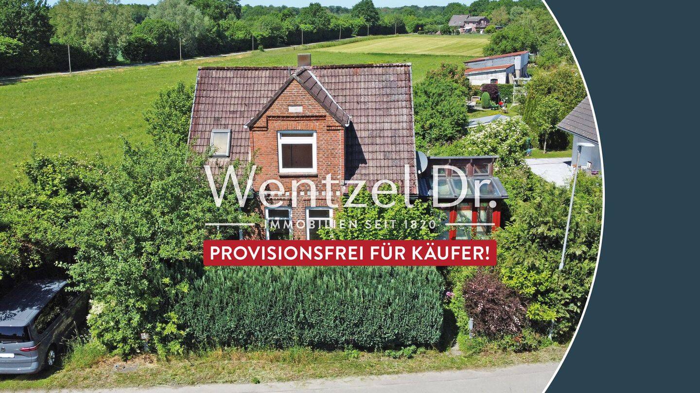 PROVISIONSFREI für Käufer: Handwerker aufgepasst! Sanierungsbedürftiges Einfamilienhaus mit Feldrandlage in Lasbek/Barkhorst – Wentzel Dr., 23847 Lasbek