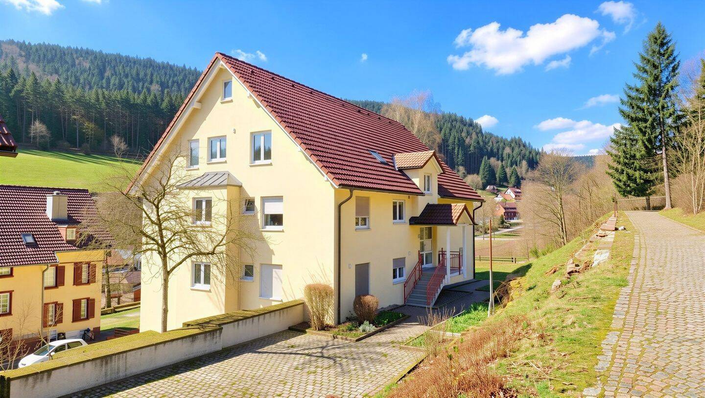 Schöne 3-Zimmer-Wohnung mit Balkon – ruhig gelegen in Baiersbronn-Friedrichstal, 72270 Baiersbronn