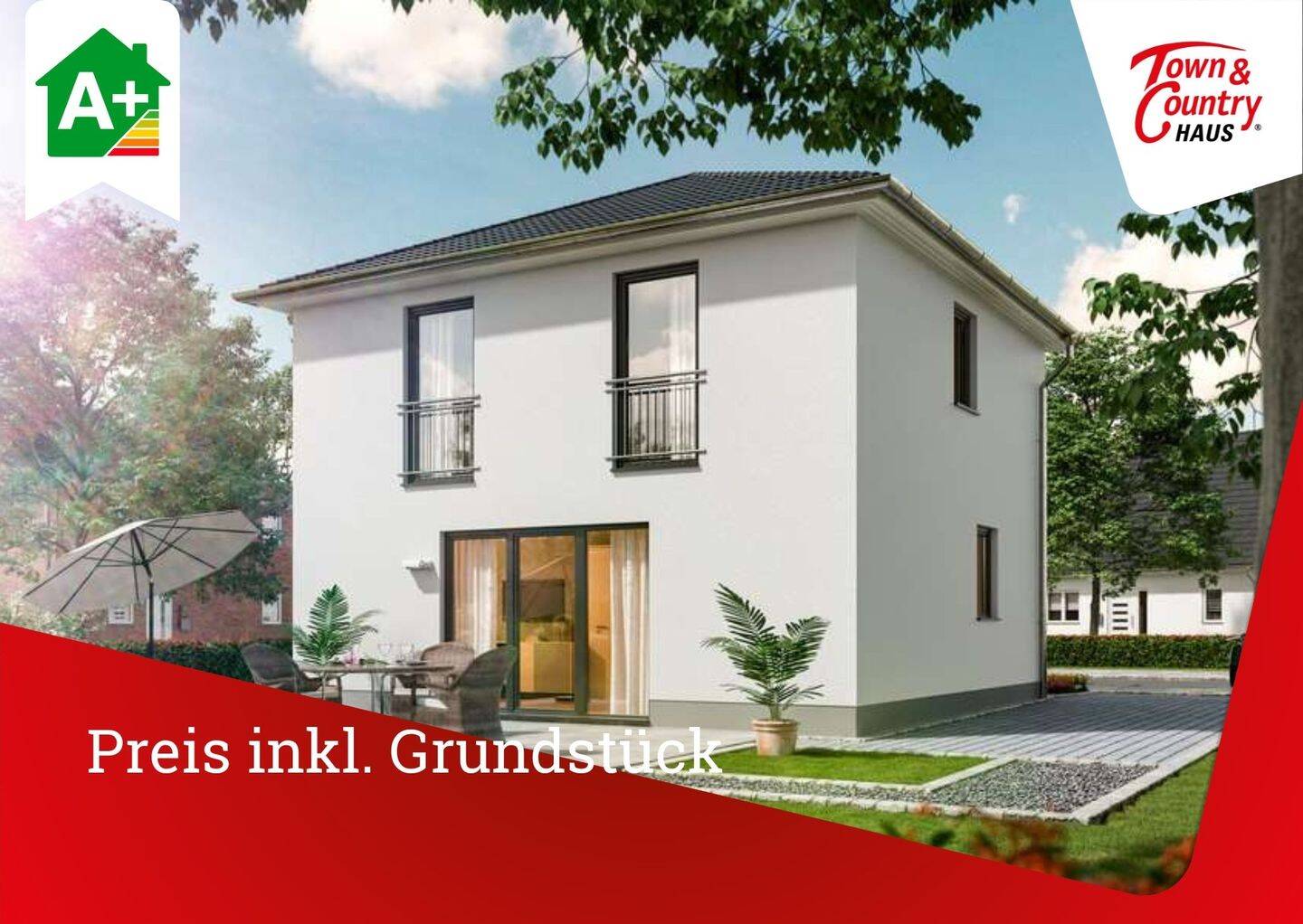 Stadthaus 100 massiv gebaut, Preis inkl. Grundstück, 54429 Schillingen